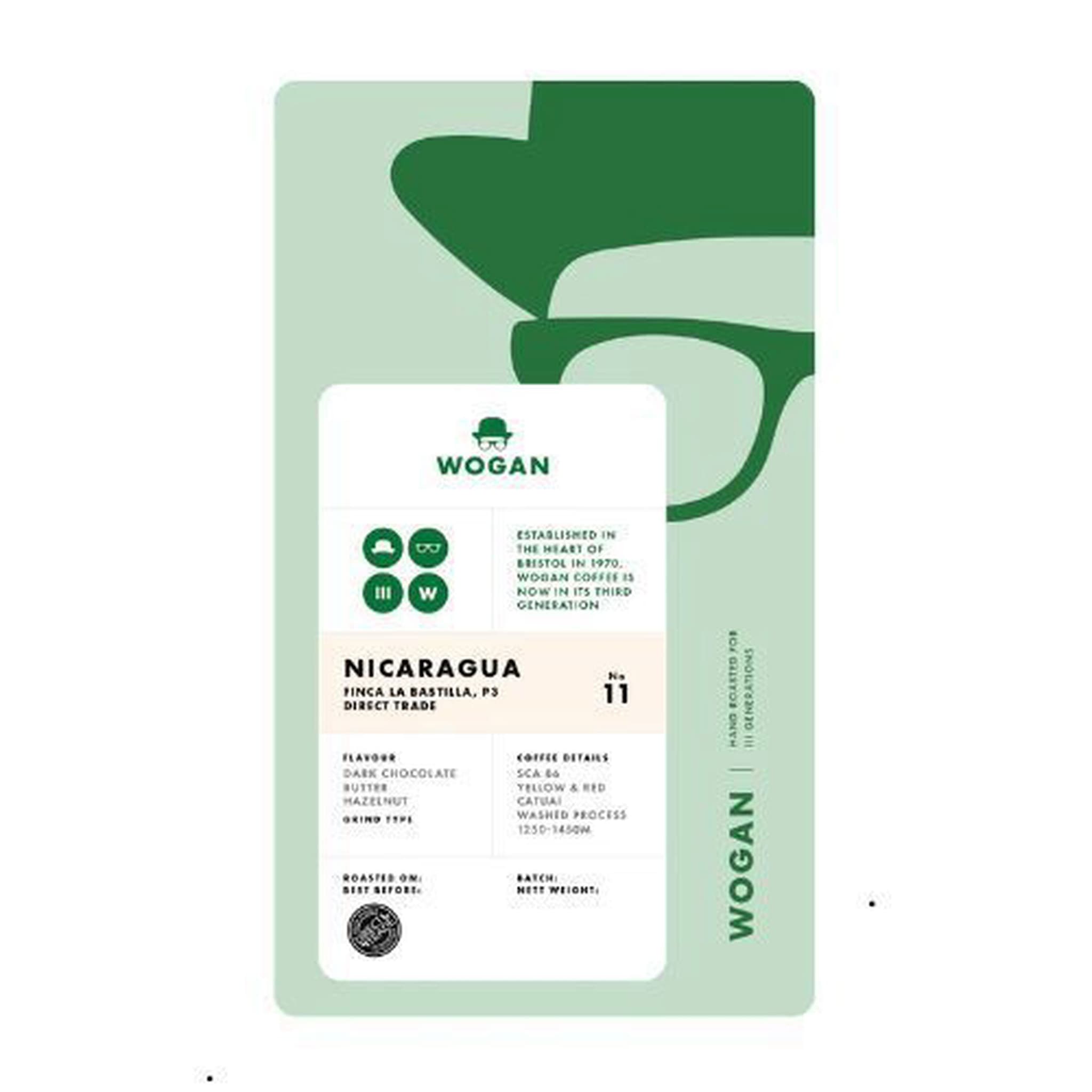 Nicaragua Finca La Bastilla, P3 - Filter and Cafetiere