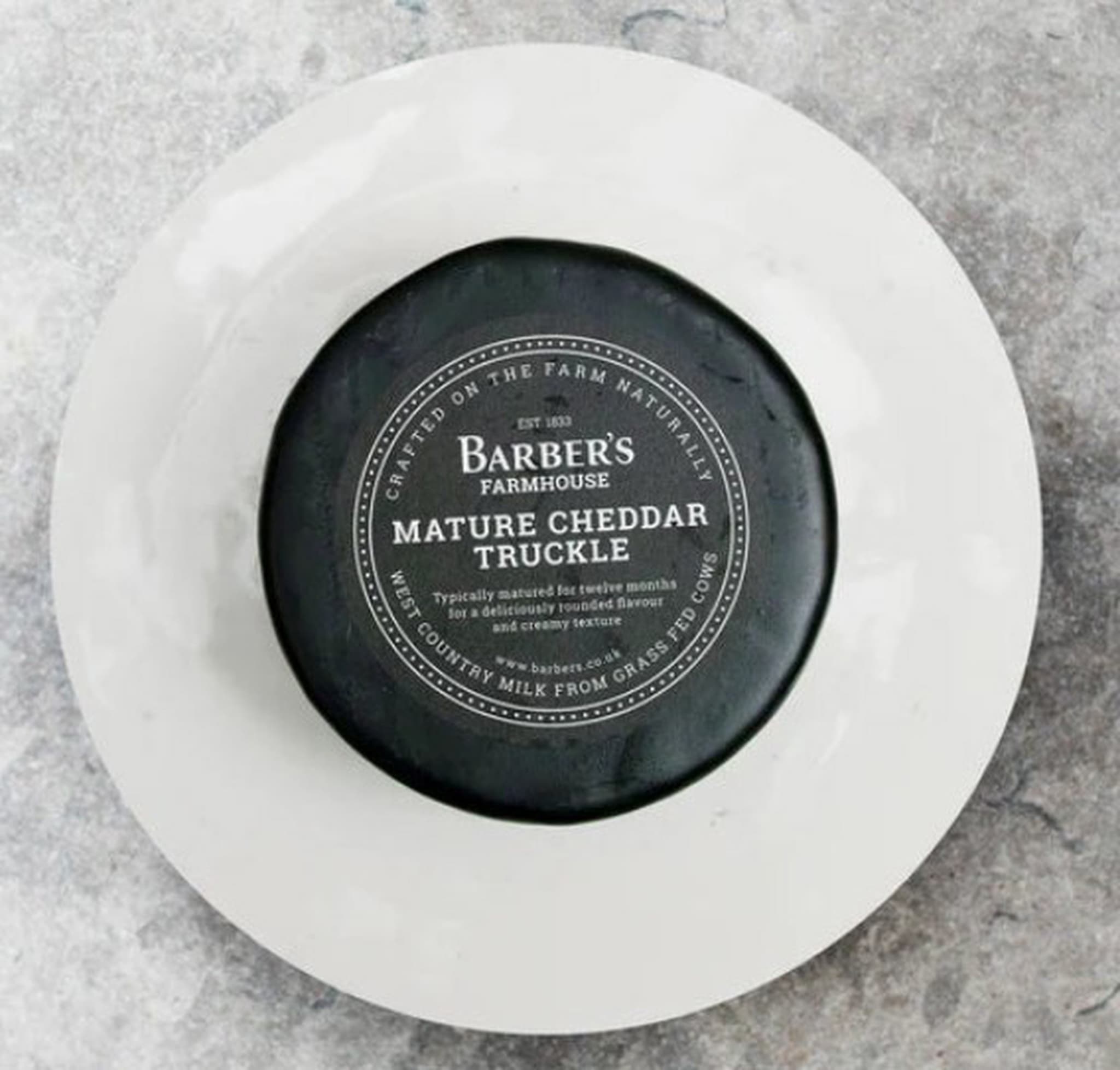Barbers Black Waxed Mature Cheddar Truckle